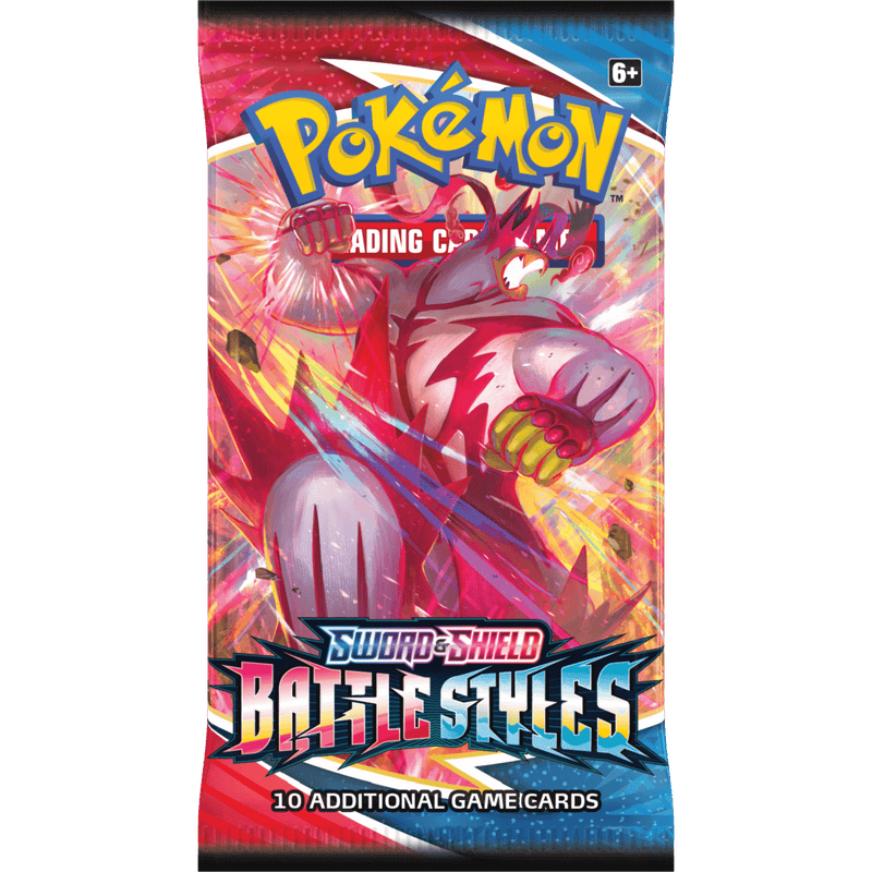 Pokemon TCG Battle Styles booster paketić (10 karata)