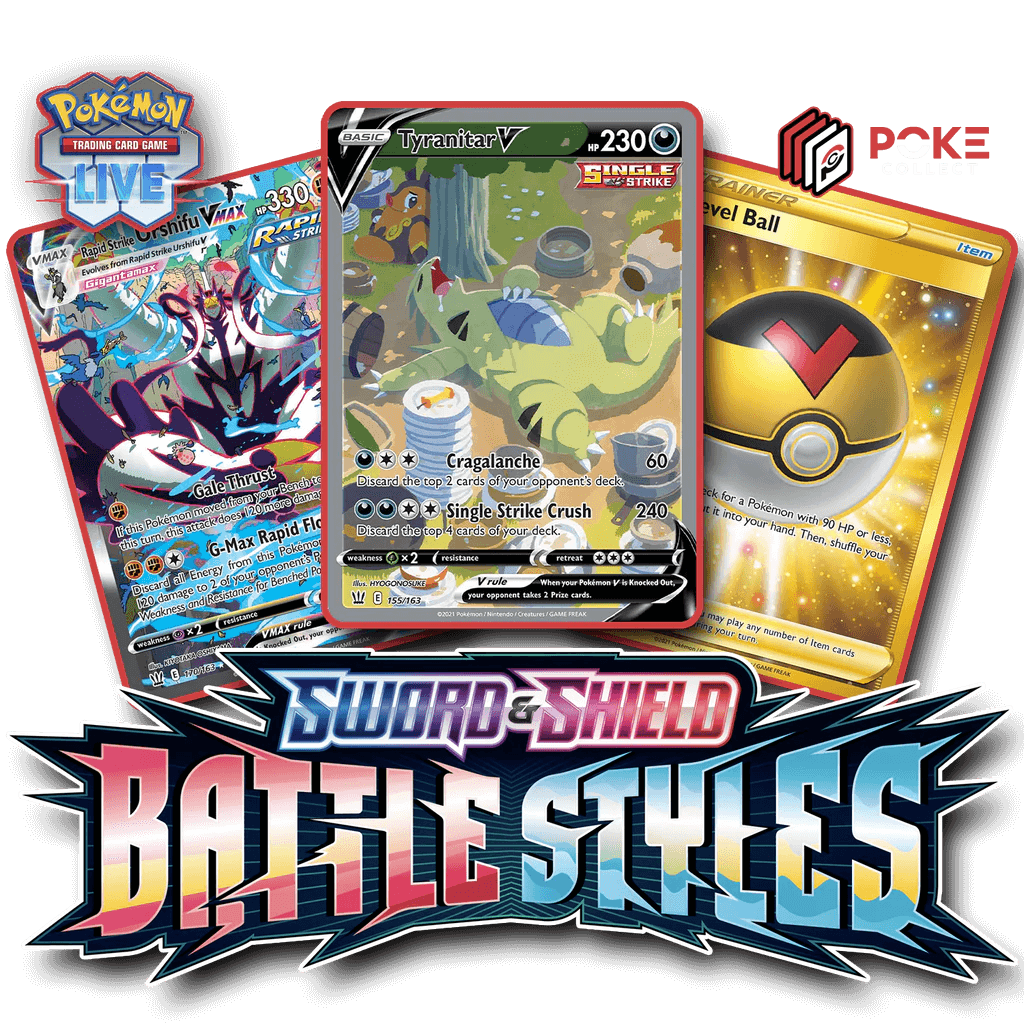 Pokemon TCG Battle Styles Booster Box (36 packs) | Urshifu Pokemon TCG Battle Styles Booster Box (36 packs) | Urshifu