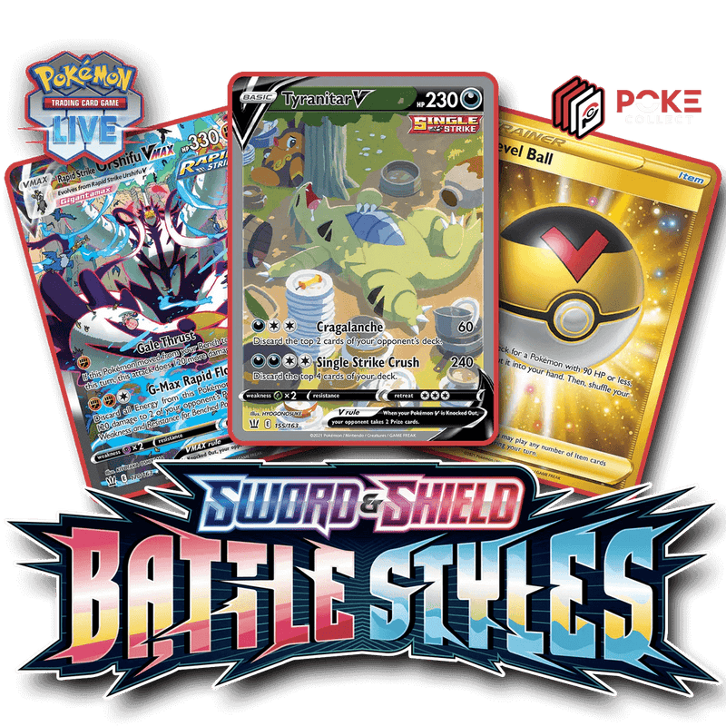 Pokemon TCG Battle Styles Booster Box (36 packs) | Urshifu Pokemon TCG Battle Styles Booster Box (36 packs) | Urshifu