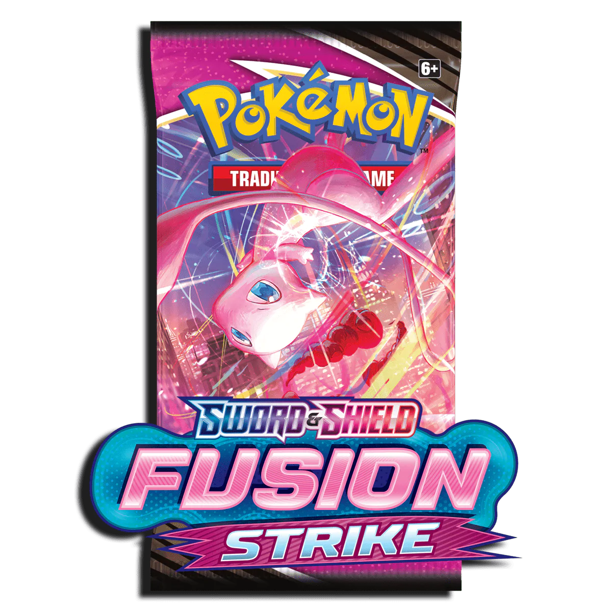 Pokemon TCG Fusion Strike Booster Pack (10 Cards) | Mew V Pokemon TCG Fusion Strike Booster Pack (10 Cards) | Mew V