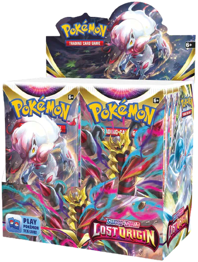 giratina booster box Pokemon TCG Lost Origin ArtSet:Misty full art trainers scout Crystal Clear Protective Closure