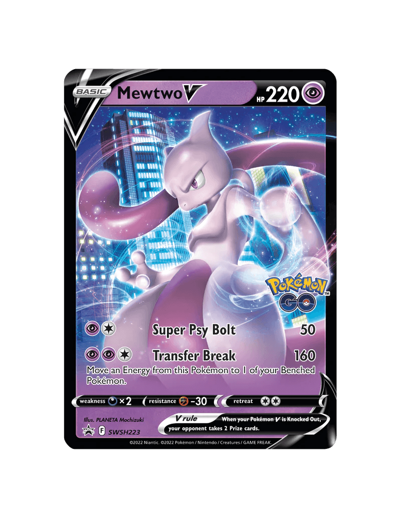 Pokemon TCG Pokemon Go V Battle Deck | Mewtwo Pokemon TCG Pokemon Go V Battle Deck | Mewtwo