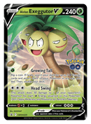 Pokemon TCG Pokemon Go (PoGo) Collection Alolan Exeggutor V