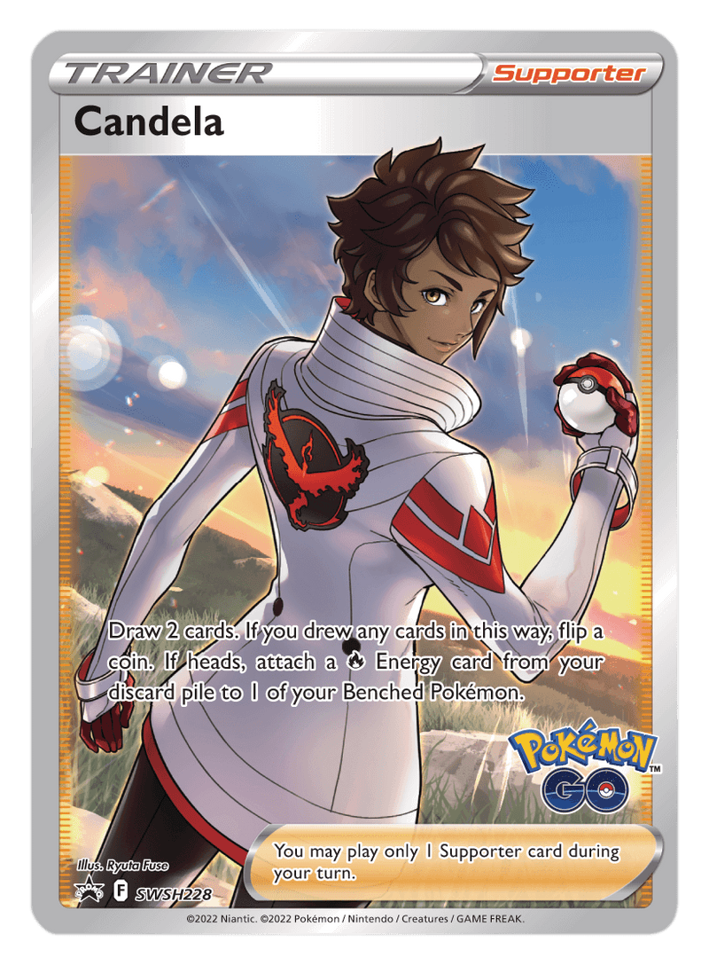 PTCG Pokemon Go Special Collection Team Valor | Candela PTCG Pokemon Go Special Collection Team Valor | Candela