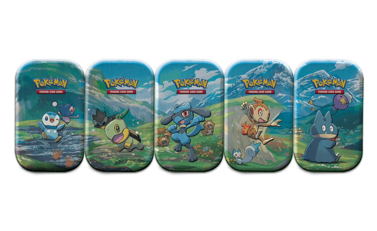 Pokemon TCG Sinnoh Stars Mini Tin | 2 Booster Packs and a Coin