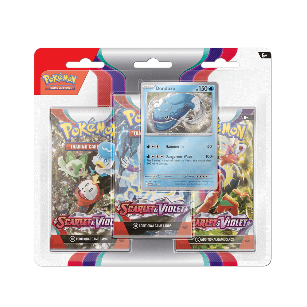 Pokemon TCG SV1 3-Pack Blister