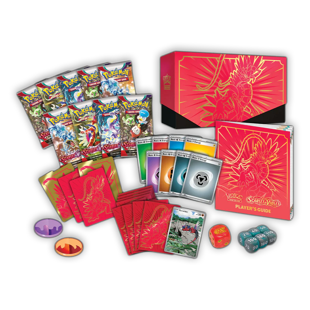 Pokemon TCG Scarlet & Violet ETB | Miraidon or Koraidon