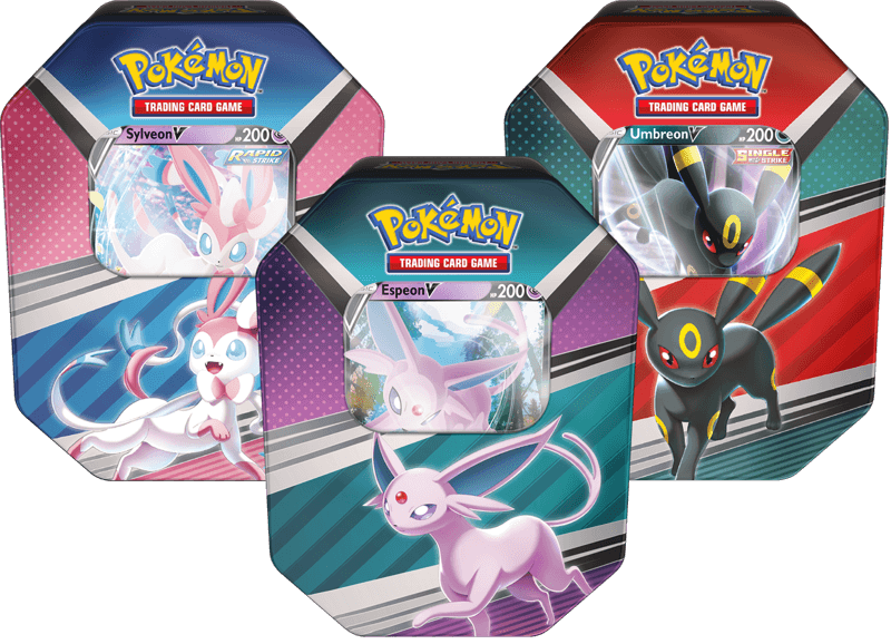 Pokemon TCG V Heroes Tin | Umbreon, Espeon or Sylveon