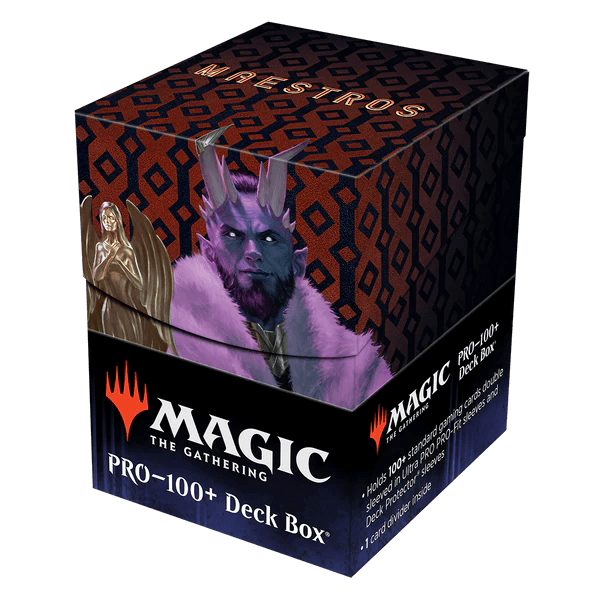 UP MTG Streets of New Capenna 100+ Deck Box | Kitt or Kamiz UP MTG Streets of New Capenna 100+ Deck Box | Kitt or Kamiz