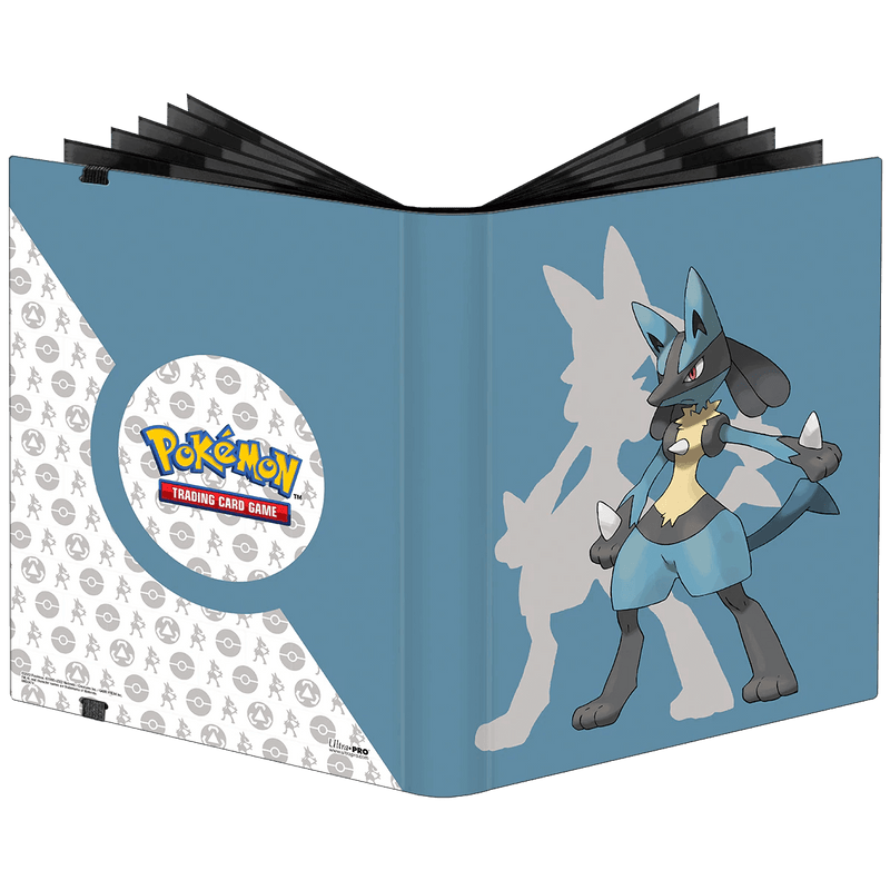 UP Pokemon TCG 9pkt PRO-Binder Lucario | stores 360 cards UP Pokemon TCG 9pkt PRO-Binder Lucario | stores 360 cards