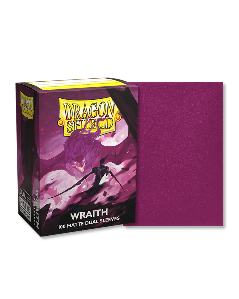 Dragon Shield Dual Matte Standard Size Sleeves Wraith (100pcs)