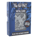 Yu-Gi-Oh! Ograničeno izdanje kolekcionarske metalne kartice - Blue Eyes Ultimate Dragon 